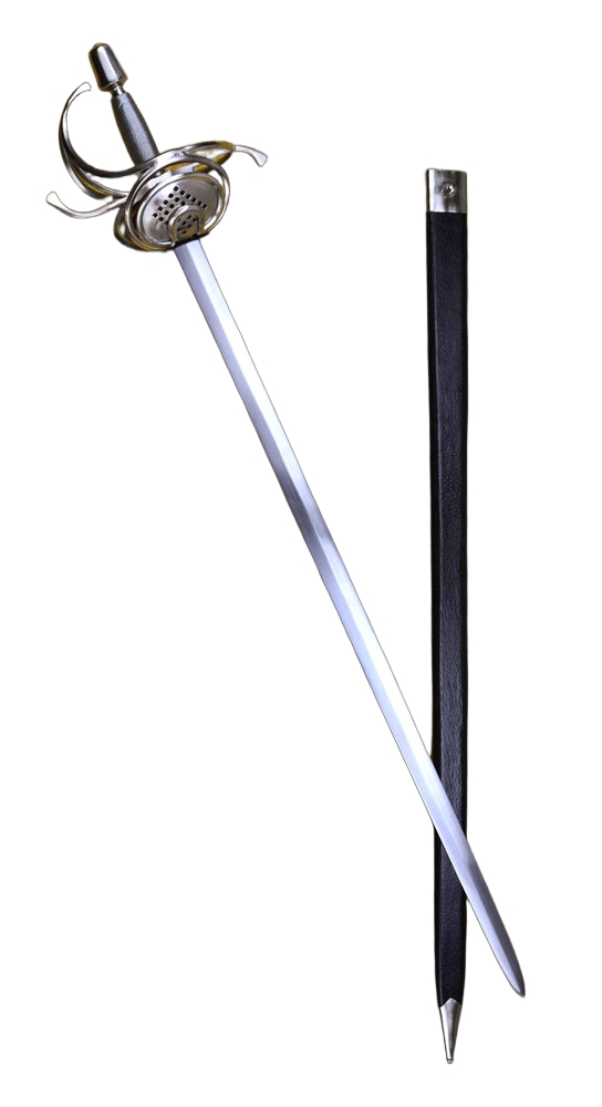 17th Century Pappenheimer Pierced Shell Guard Rapier