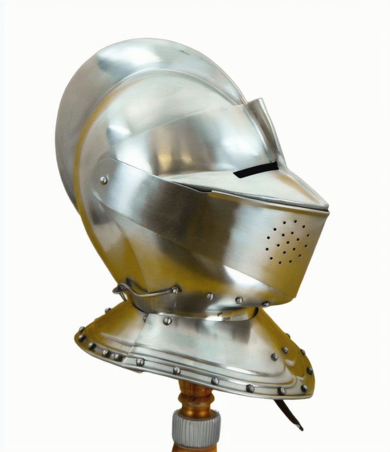 English Close Helm - 18 Gauge