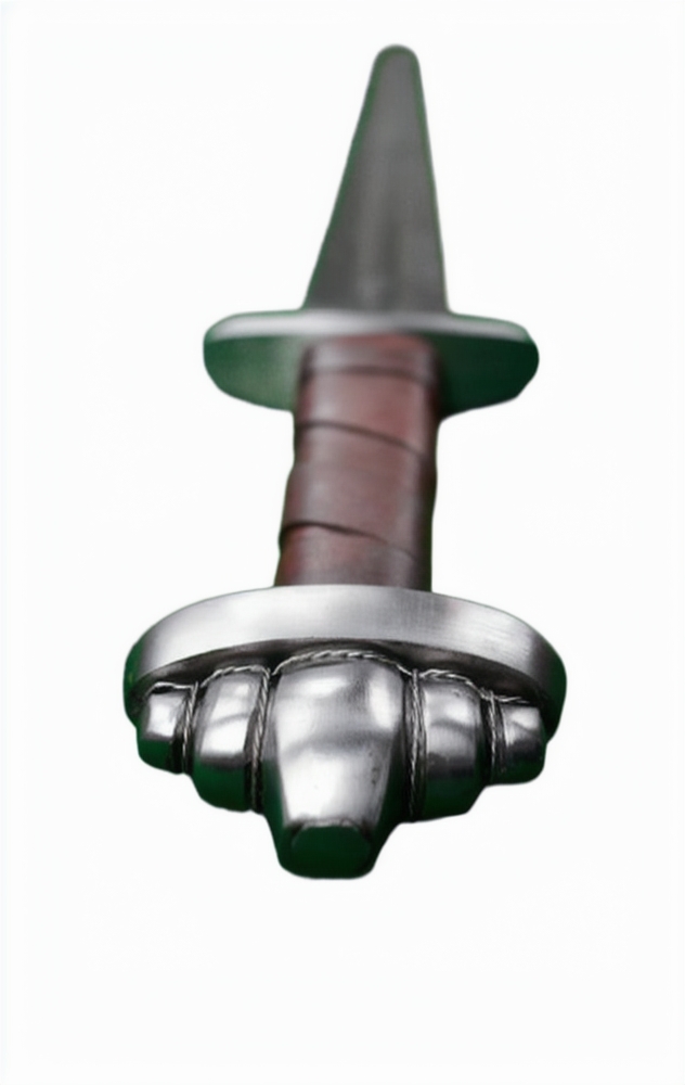Five Lobed Viking Sword- Stage Combat Version with Suspension Loop Scabbard