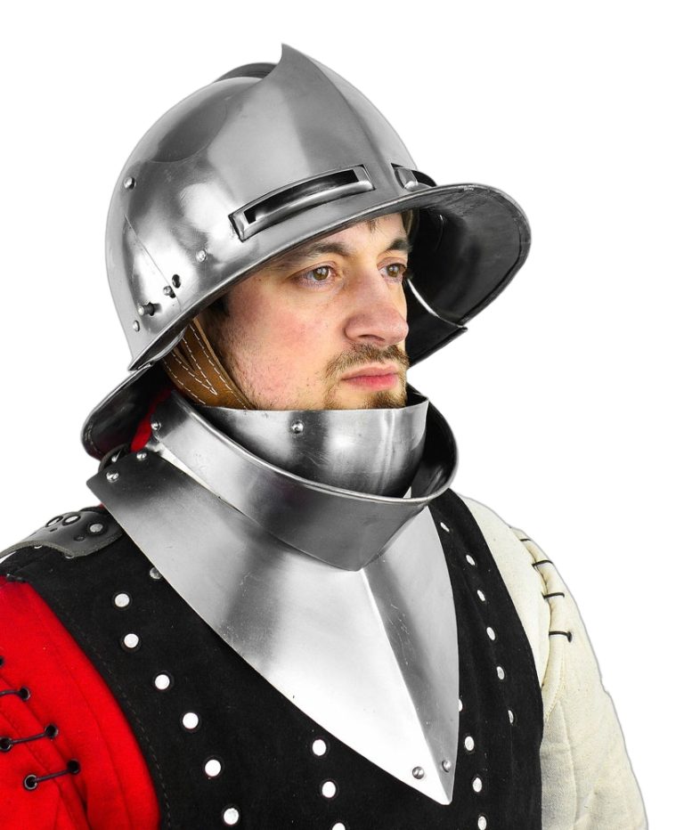 German / Swiss Visored Kettle-Sallet Helm
