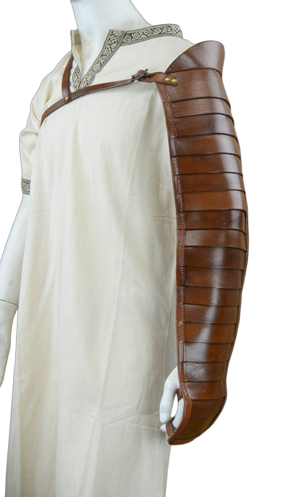 Gladiator Leather Segmentata Arm Armor (single arm)