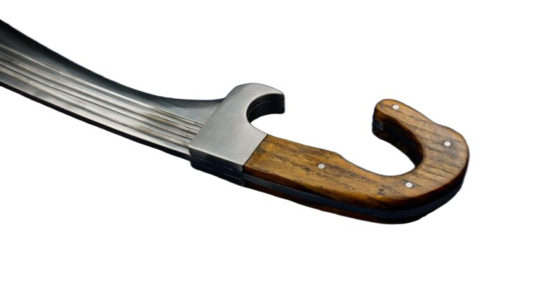 Iberian Falcata with Wood Grip