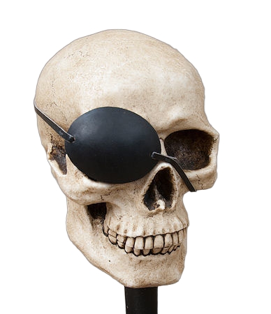 Leather Pirate Eye Patch