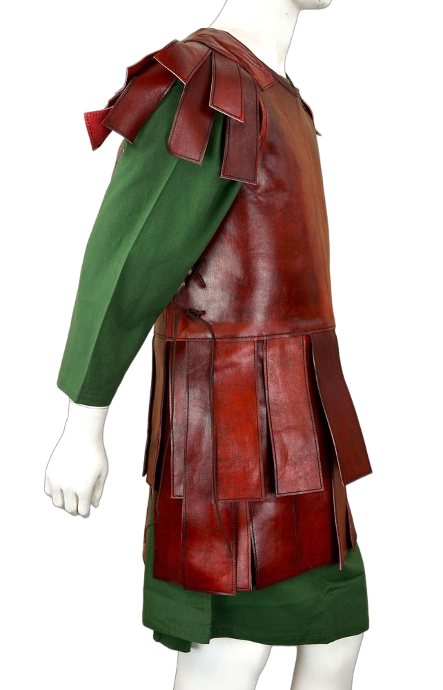 Roman Leather Subarmalis Red - Centurion Undergarment
