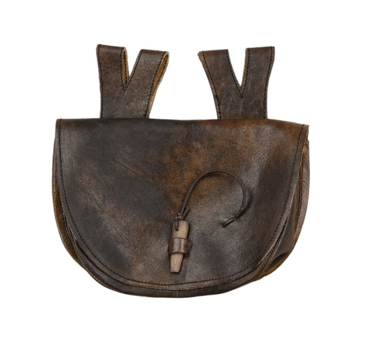 Medieval Leather Belt Pouch