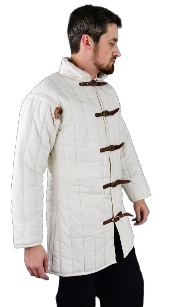Medieval Light Gambeson - Natural