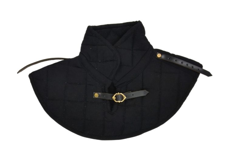 Padded Gambeson Collar - Black