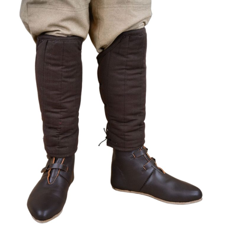 Padded Greaves - Brown