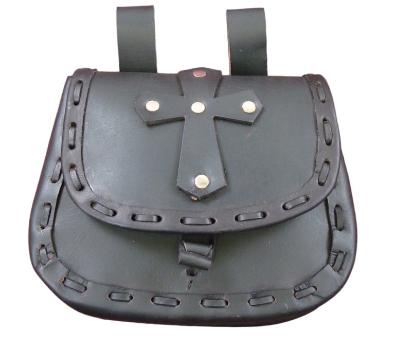 Paladin Pouch - Black Leather