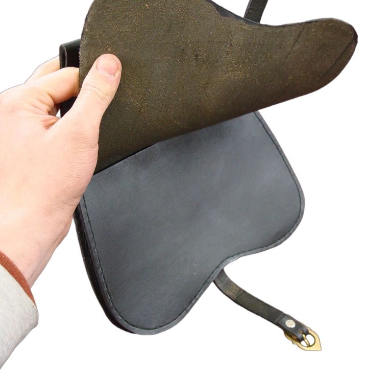 Paladin Pouch - Black Leather