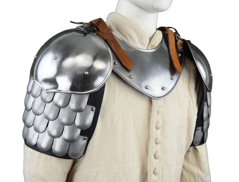 Pauldrons with Scale Armor - 18 / 20 Gauge