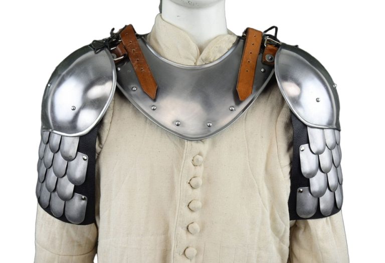 Pauldrons with Scale Armor - 18 / 20 Gauge