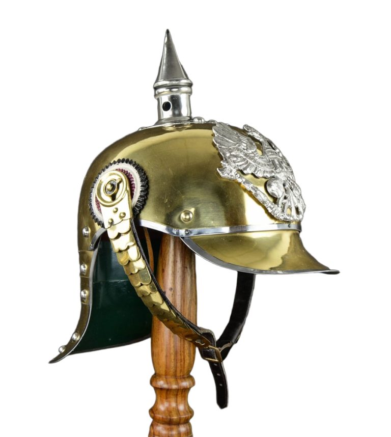 PickelHaube 1889 PreuBen Kurassier- Brass