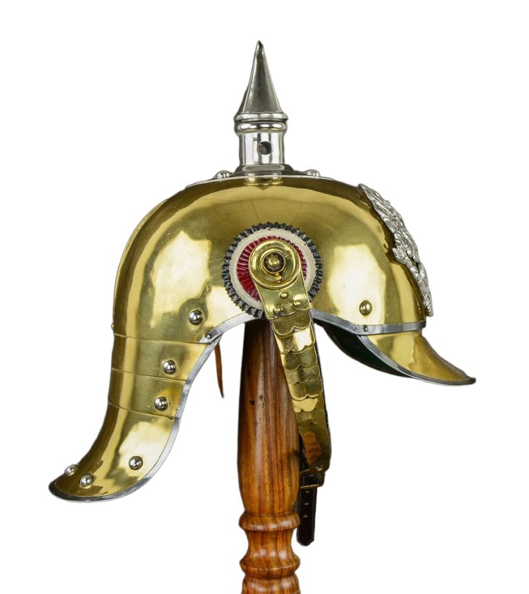 PickelHaube 1889 PreuBen Kurassier- Brass