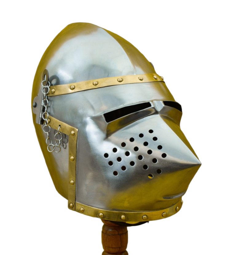 Pig-Faced Bascinet - 18 Gauge