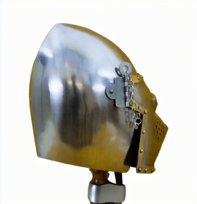 Pig-Faced Bascinet - 18 Gauge