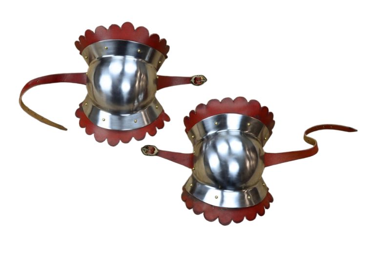 Poleyn Set - Knee Armor - 18 Gauge