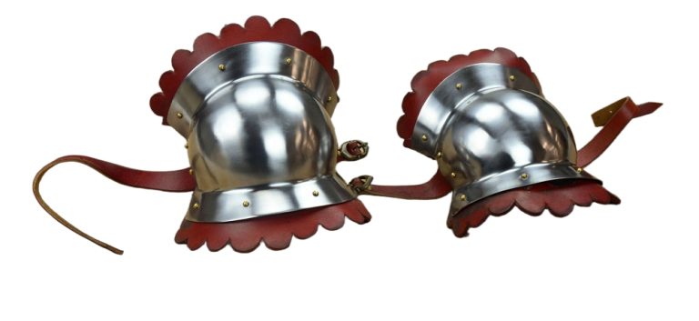 Poleyn Set - Knee Armor - 18 Gauge