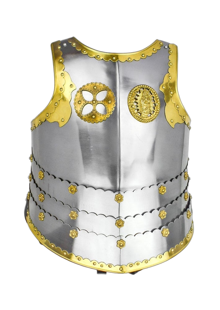 Polish Winged Hussar Cuirass with Back Rondel Plate - 16 Gauge Steel