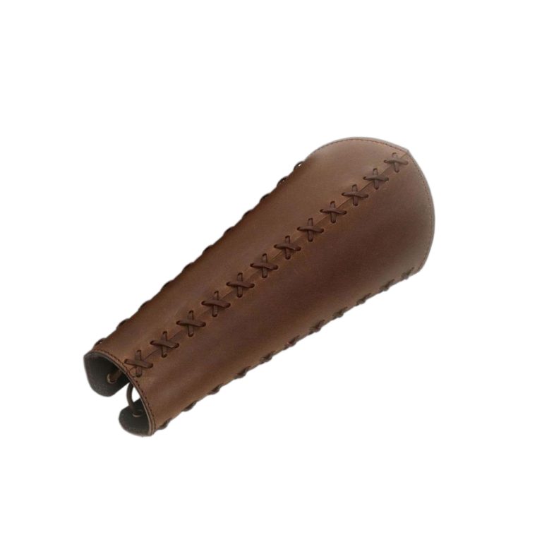 Ranger of the Woods  Stitched Leather Greaves Set