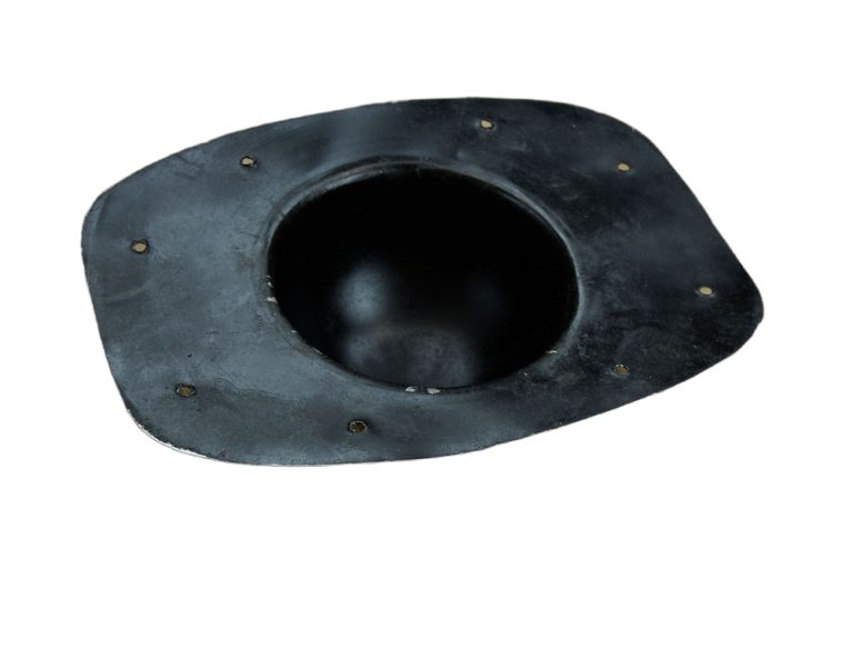 Rectangular Roman Shield Boss - 20 Gauge Steel
