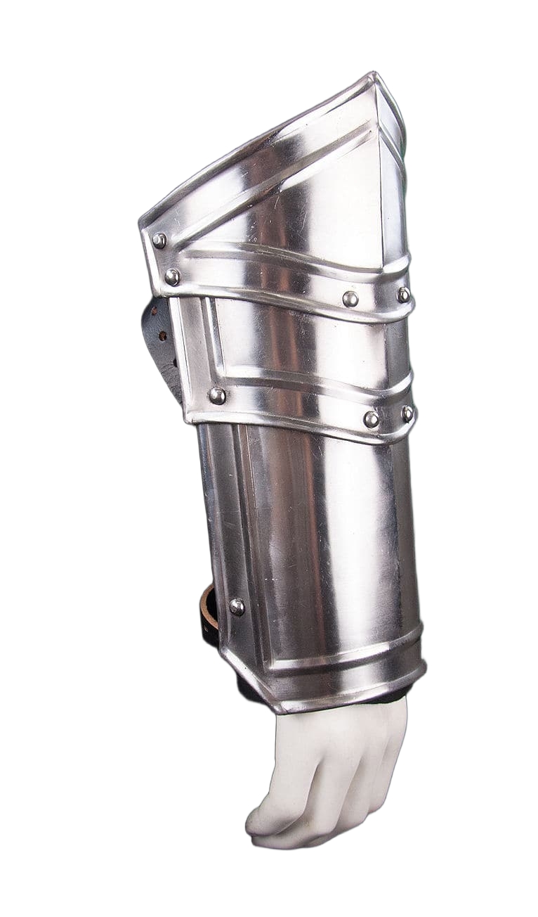 Ridged Bracers  18 Gauge Steel