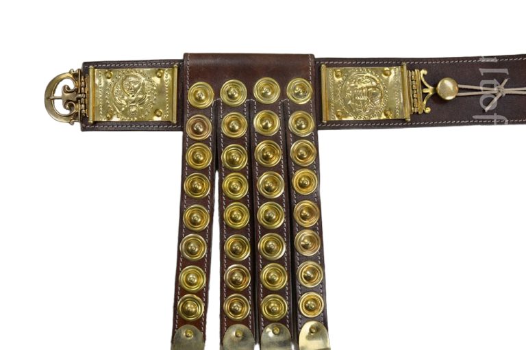 Roman Cingulum Belt - ''She-Wolf'' with Romulus and Remus