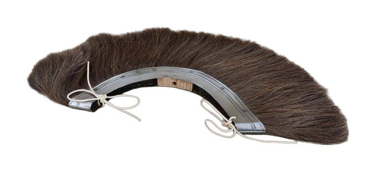 Roman Crest - Brown - Steel Base