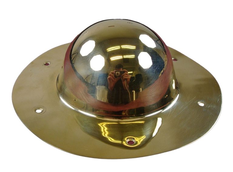 Round Brass Roman Shield Boss