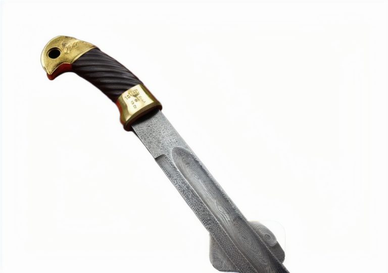 Russian Shashka Dragoon Saber with Damascus Blade