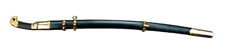 Russian Shashka Dragoon Saber with Damascus Blade