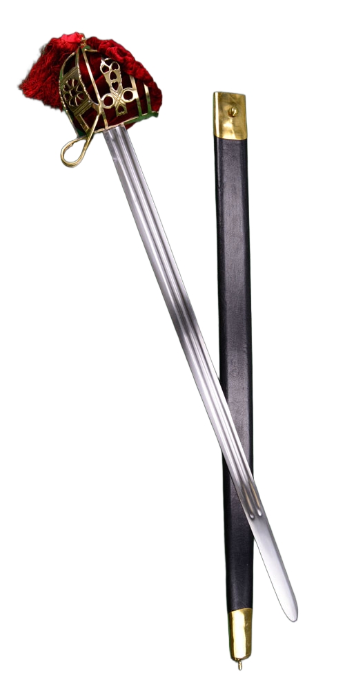 Scottish Sword w/Brass Basket