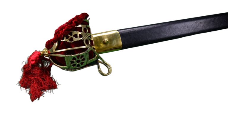 Scottish Sword w/Brass Basket
