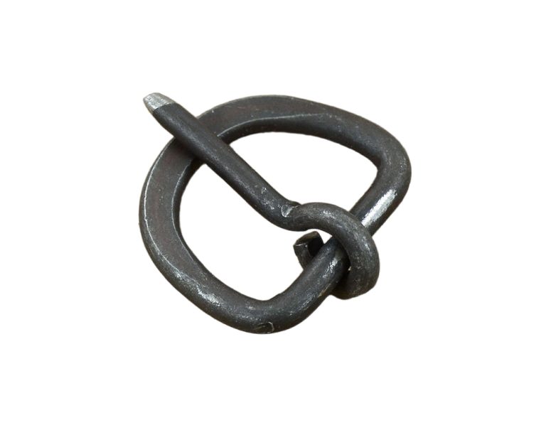 Small Antiqued D-Ring Buckle