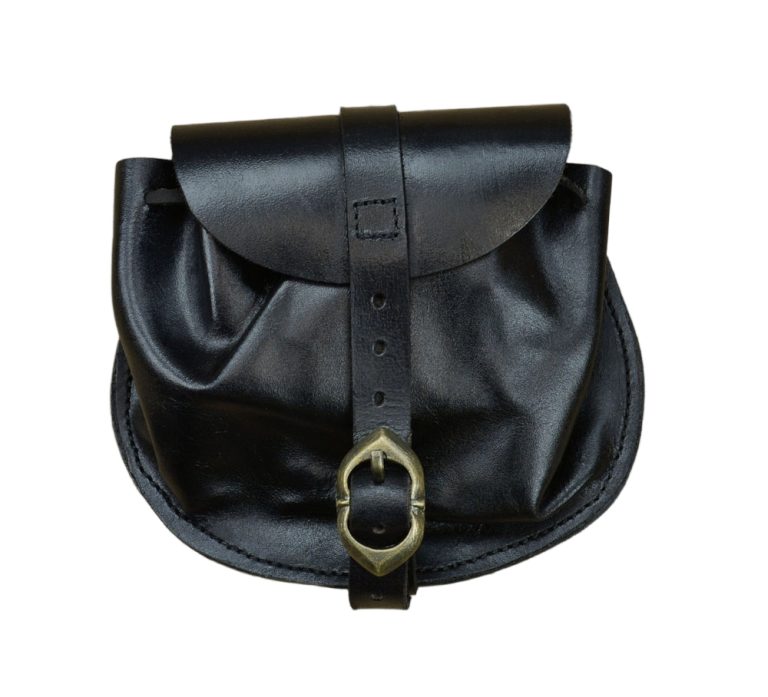 Small Leather Belt Pouch