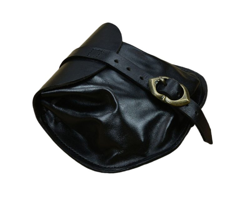 Small Leather Belt Pouch