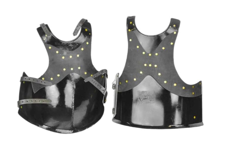 Steel and Leather Warriors Cuirass  16 Gauge Steel