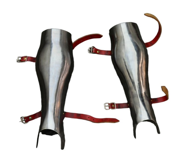 Steel Greaves - 18 Gauge