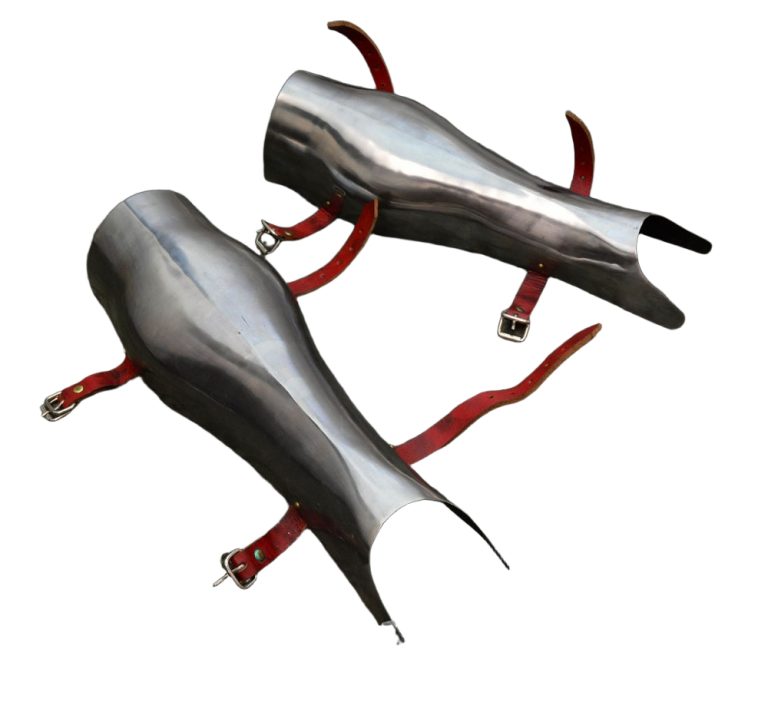 Steel Greaves - 18 Gauge