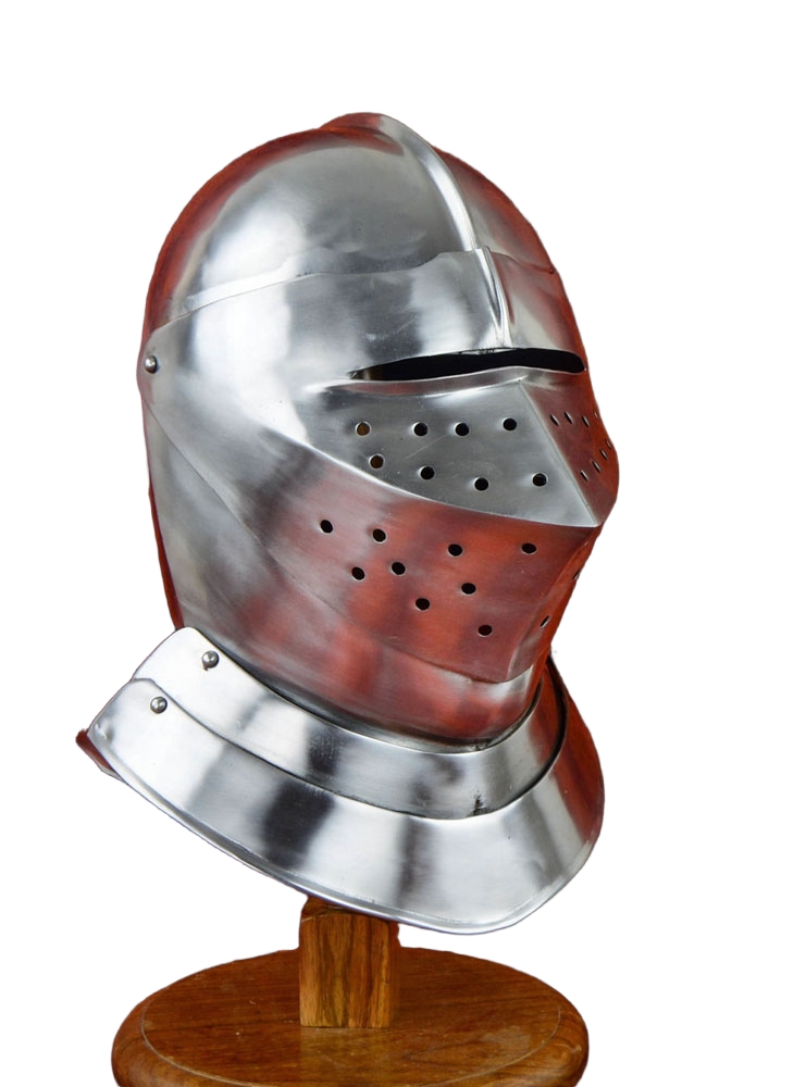 16th Century English Close Helm - 16 Gauge
