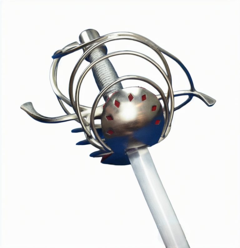 17th Century Swept Hilt Shell Guard Rapier