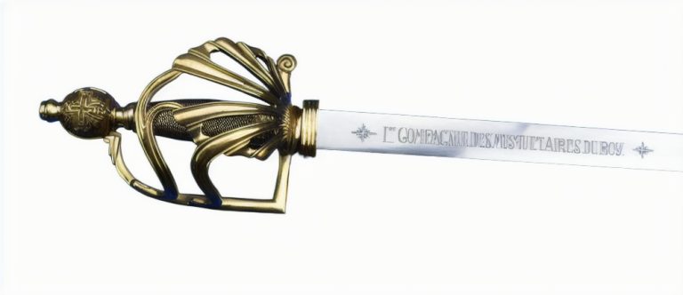 French Musketeer 1st Company Heavy Cavalry Sword