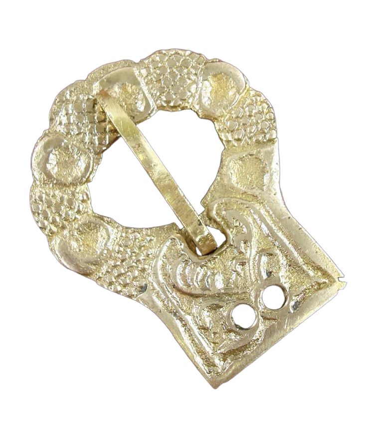Medieval Brass Belt Buckle