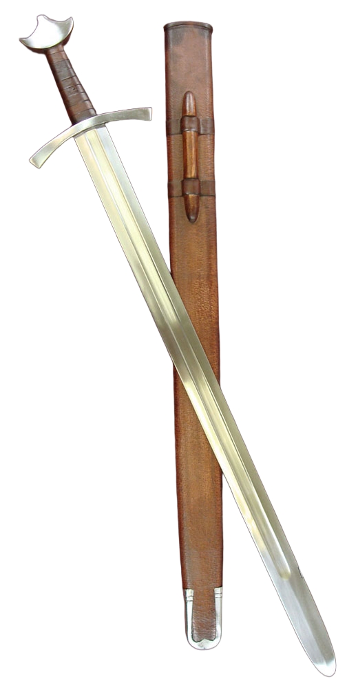 Medieval Sword with Cocked Hat Pommel - Stage Combat Version
