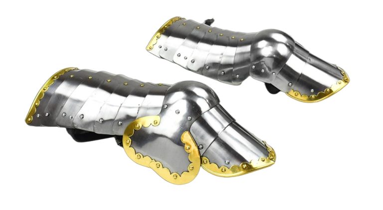 Polish Winged Hussar Leg Armor Set - 16 Gauge Steel