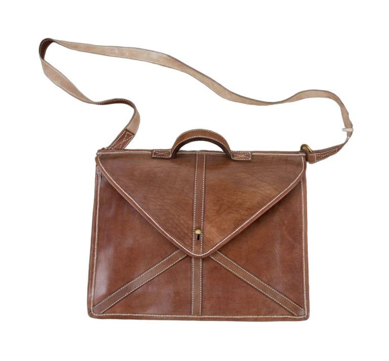 Roman Leather Pera Bag