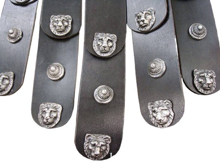 Greek Royal Belt w/ Aluminum Accents