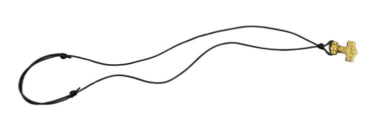 Thor's Mjolnir - Solid Brass Pendant