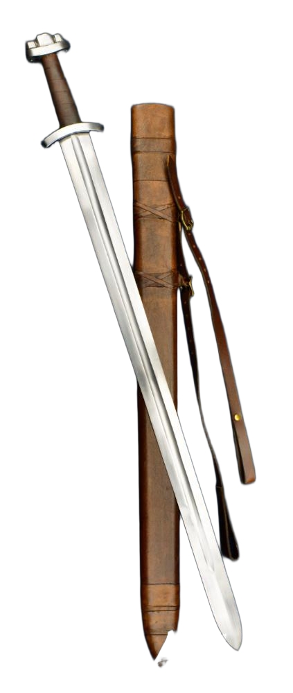 Triple Lobed Godfred Sword - Loop Scabbard