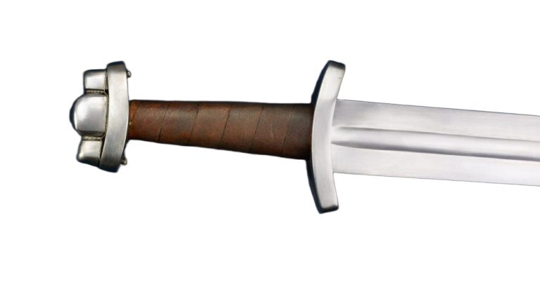 Triple Lobed Godfred Sword - Loop Scabbard